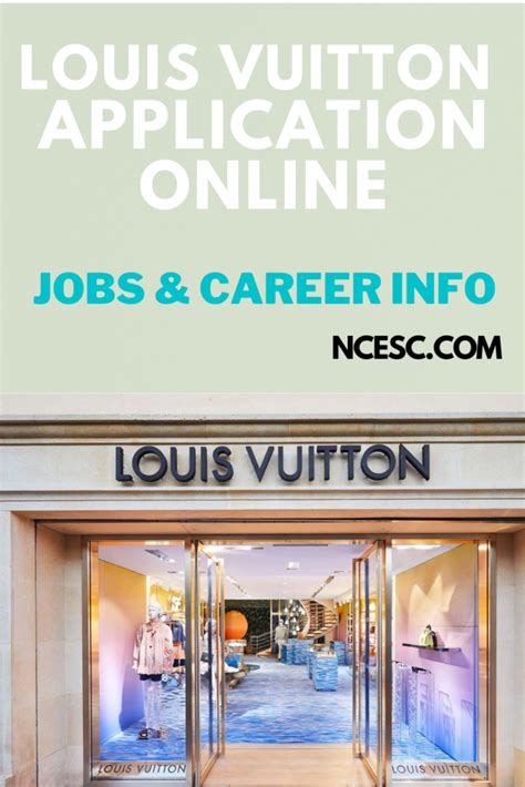 louis vuitton job opportunities|louis vuitton job openings.